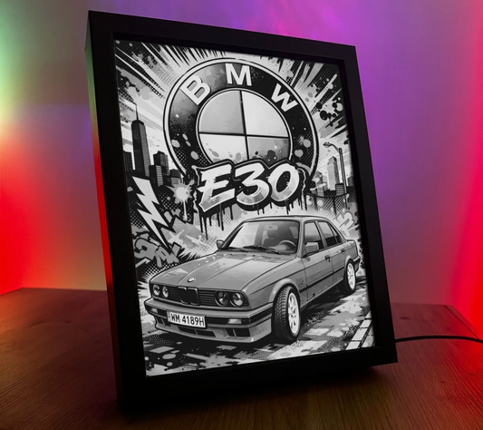 ObrazoLampka BMW E30 2 Indywidualna Zapytanie 24