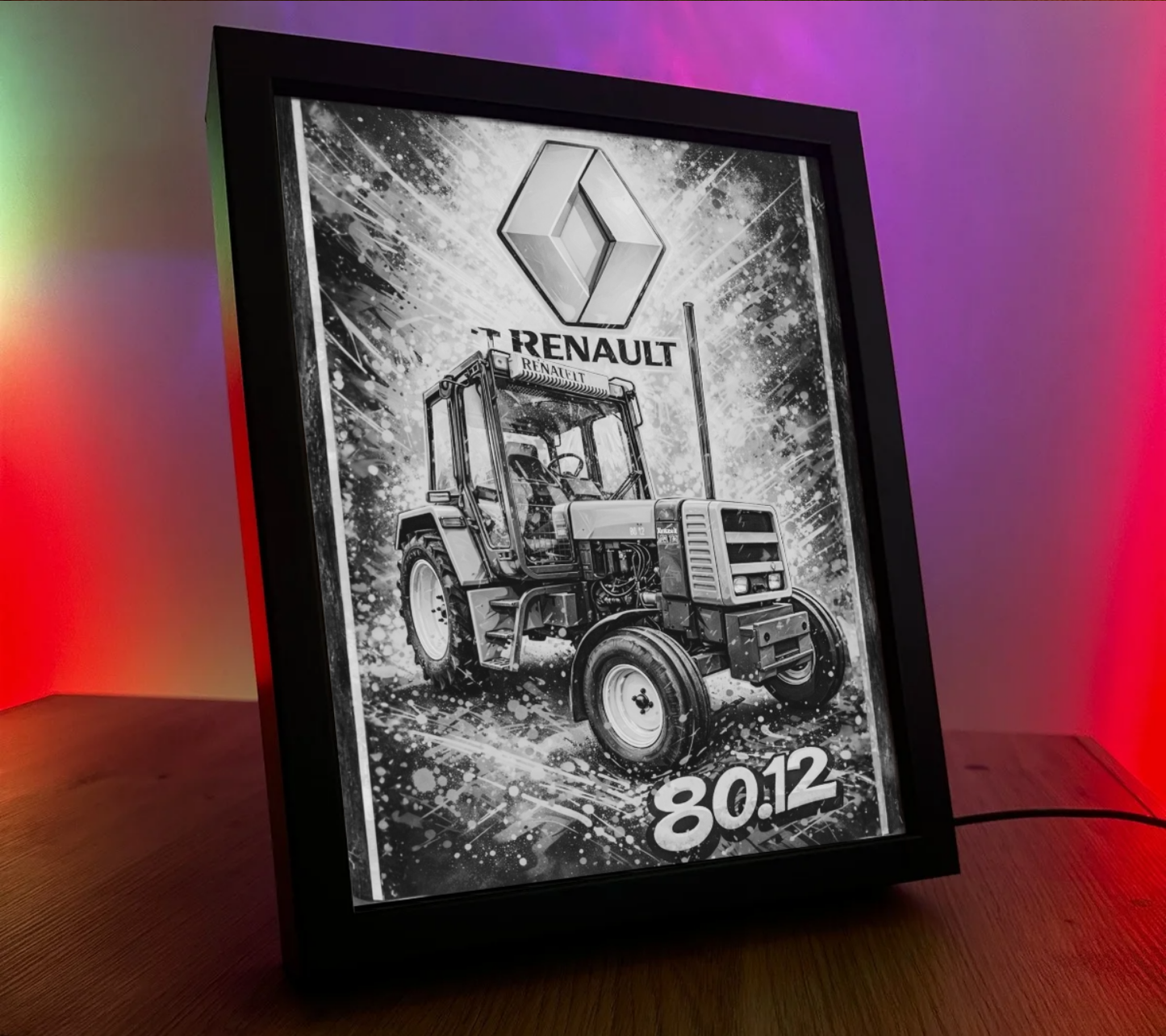 ObrazoLampka Traktor Renault 80.12 1