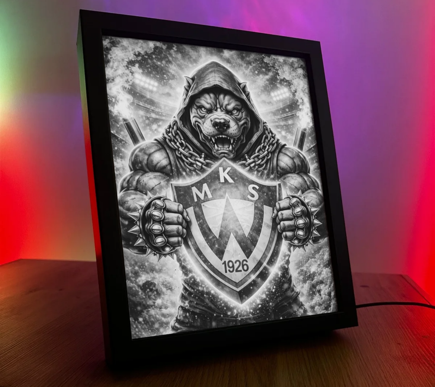 Obrazo Lampka MKS Wicher Kobyłka 1