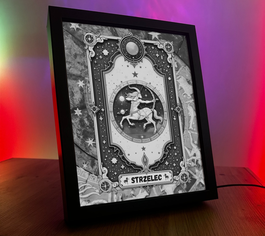 Obrazo Lampka Zodiak Strzelec