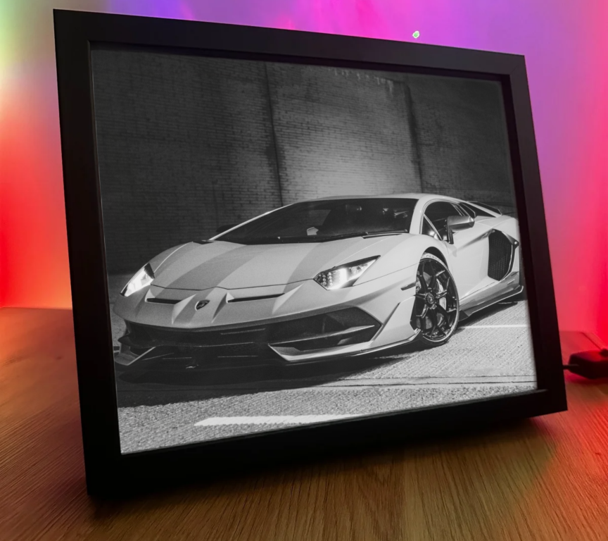 Obrazo lampka Labmorghini 1