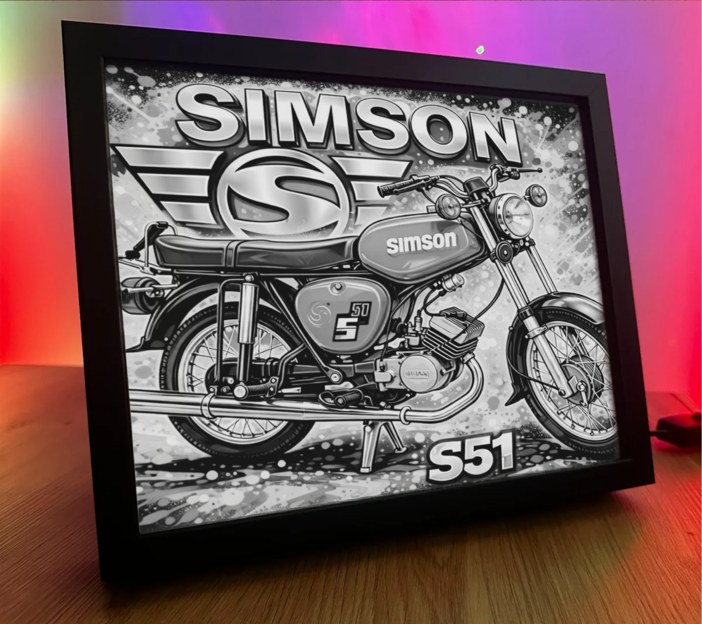 ObrazoLampka Simson S51 1