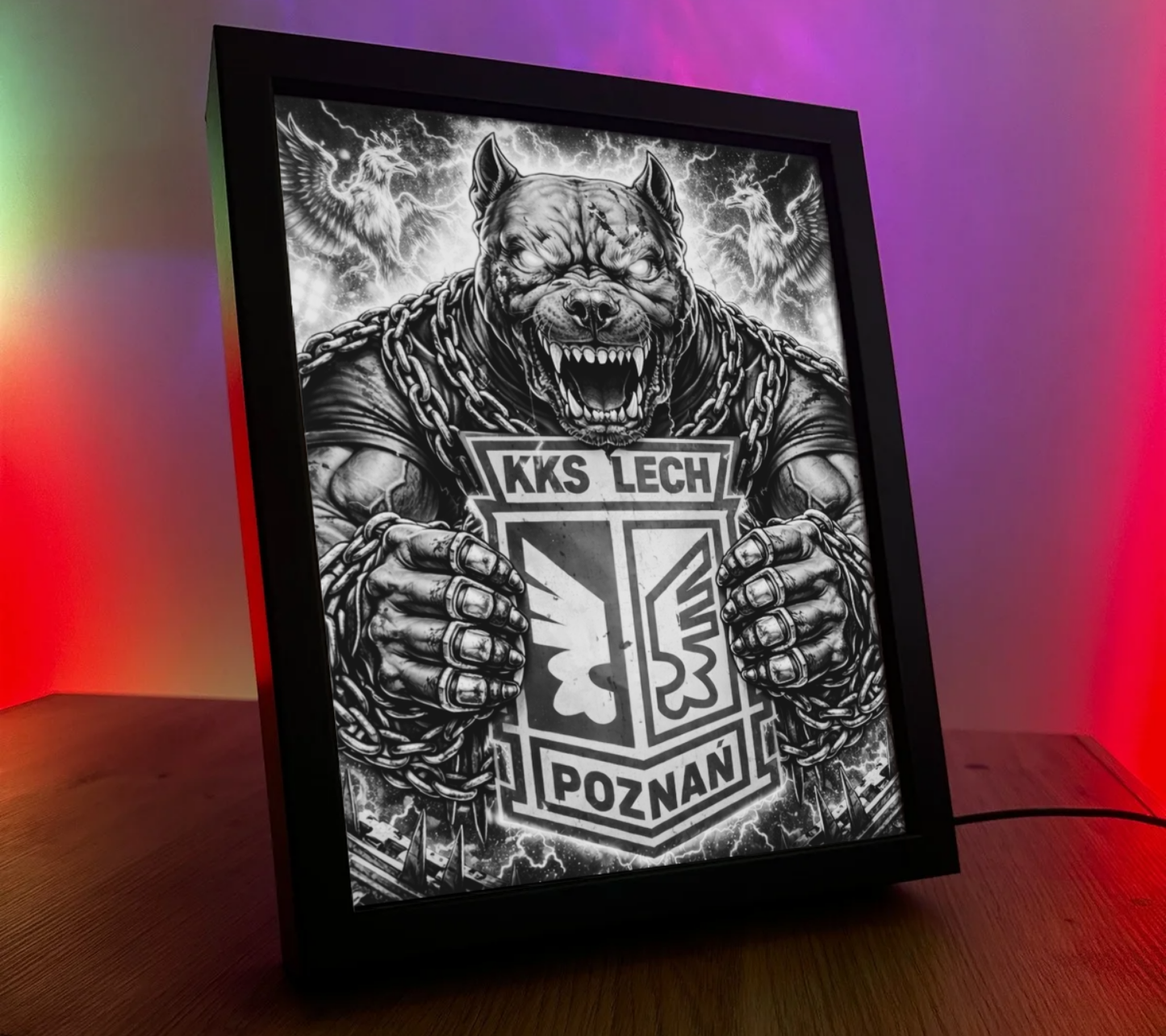 Obrazo Lampka KKS Lech Poznań 6