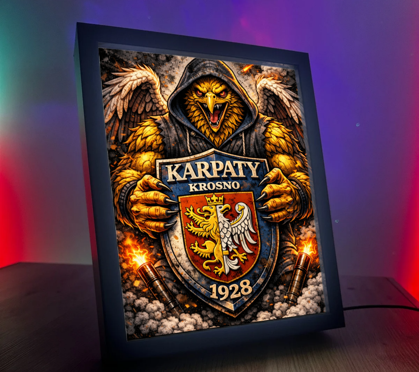 Obrazo Lampka Karpaty Krosno 3