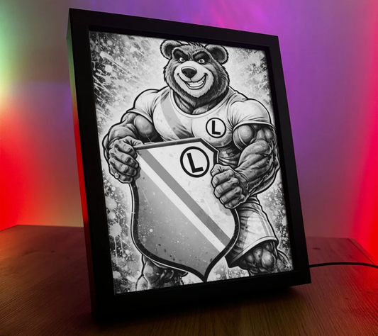 Obrazo Lampka Legia Warszawa 4