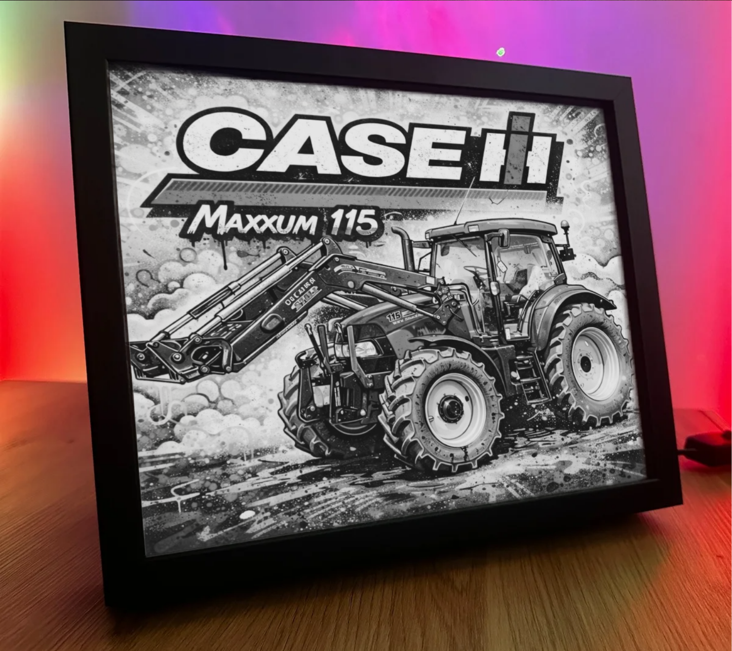 ObrazoLampka Traktor Case Maxxum 115 1