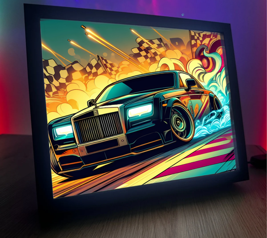 Obrazo lampka Roys drift