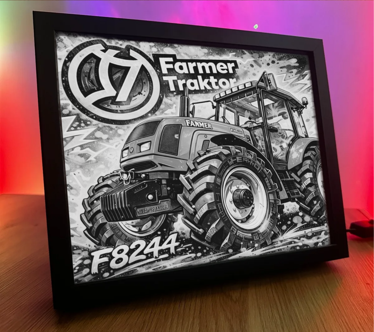 ObrazoLampka Traktor Farmer F8244 1