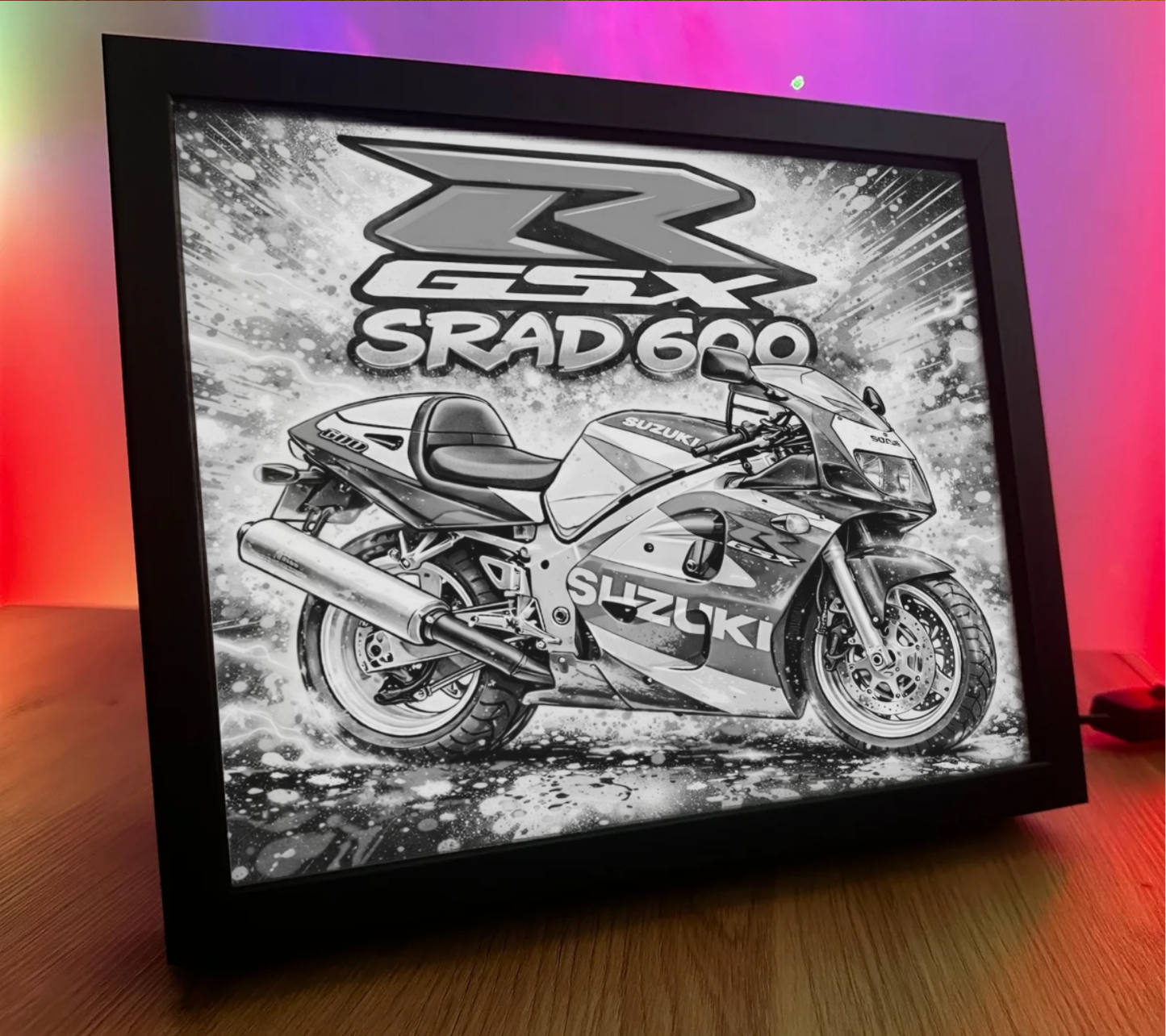 ObrazoLampka Suzuki GSXR 600 Srad 1