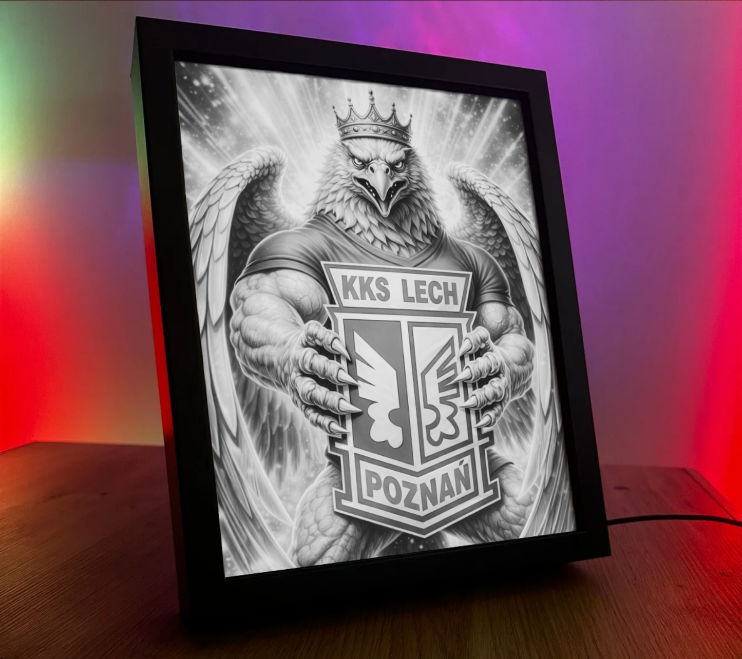 Obrazo Lampka KKS Lech Poznań 7