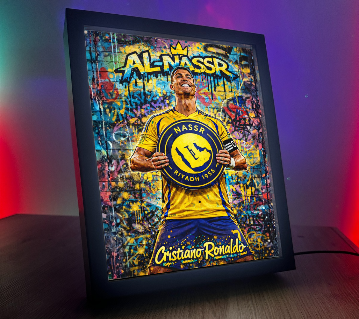 Obrazo Lampka AL-NASSR Ronaldo 1