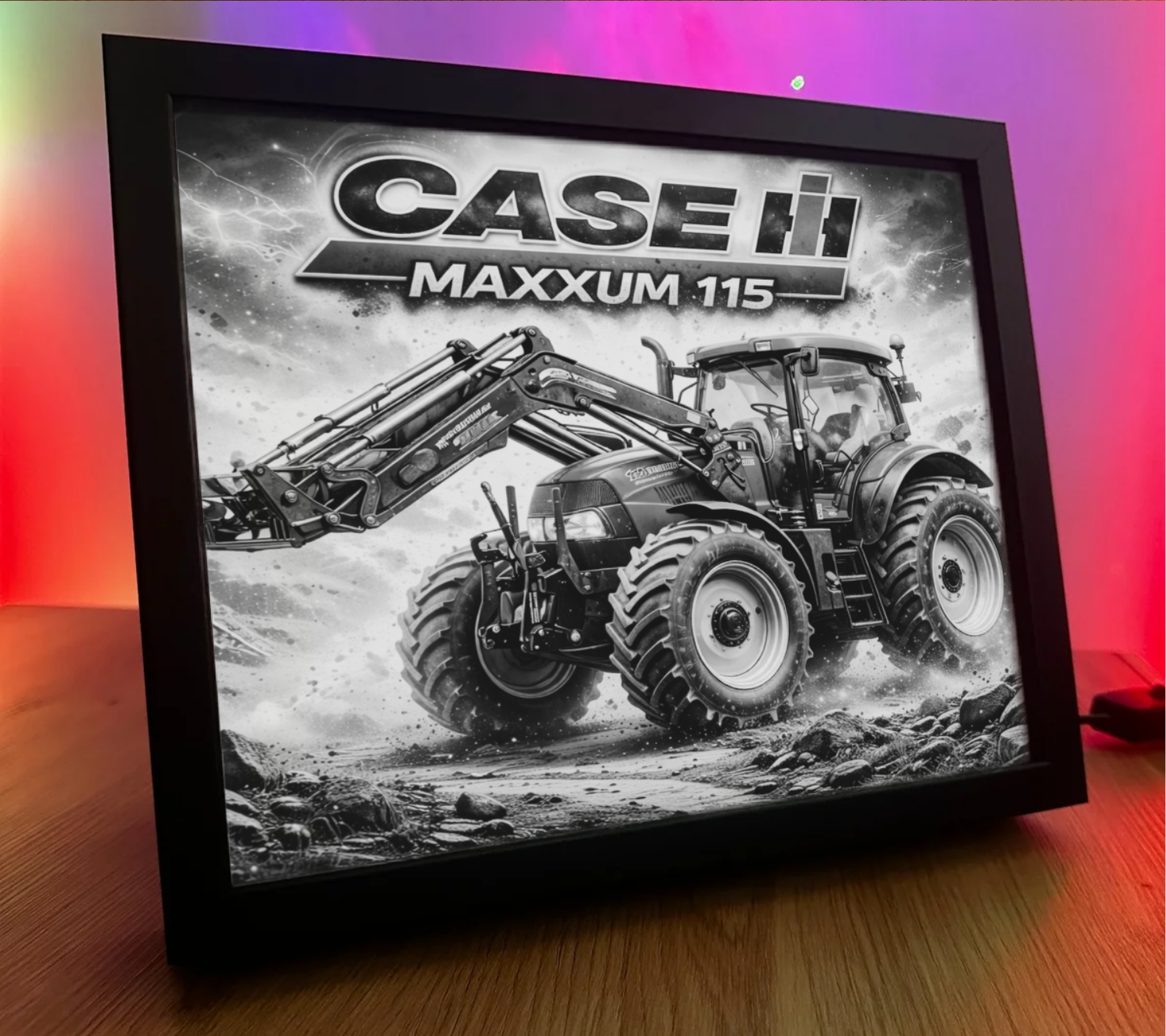 ObrazoLampka Traktor Case Maxxum 115 3