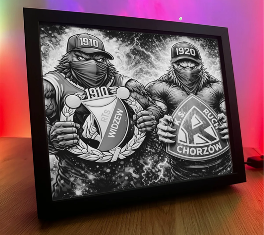 Obrazo Lampka Widzew & Ruch 1