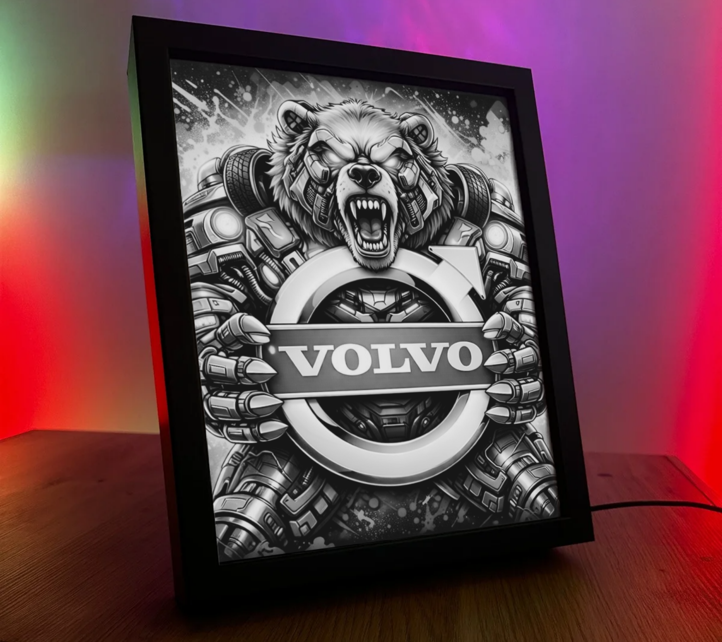 ObrazoLampka Logo Volvo 2