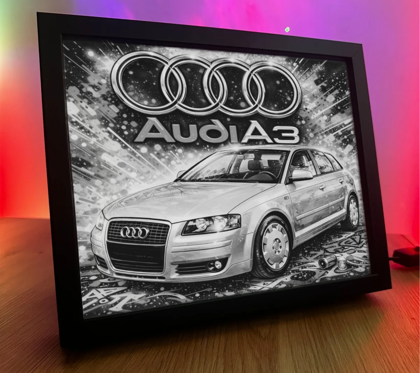 ObrazoLampka Audi A3 8P 2