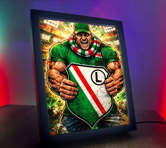 Obrazo Lampka Legia Warszawa 7