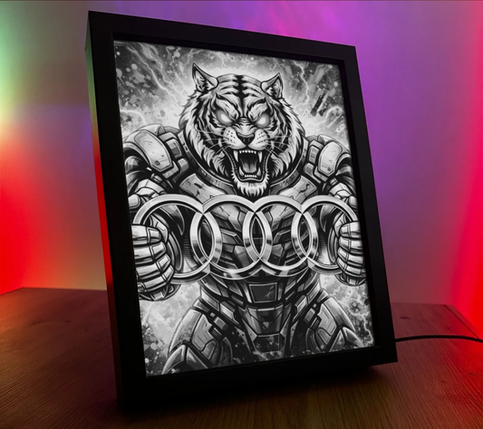 ObrazoLampka Logo Audi 2