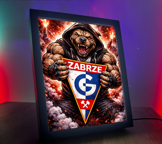 Obrazo Lampka Górnik Zabrze 3
