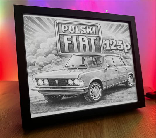 ObrazoLampka Fiat 125p 1