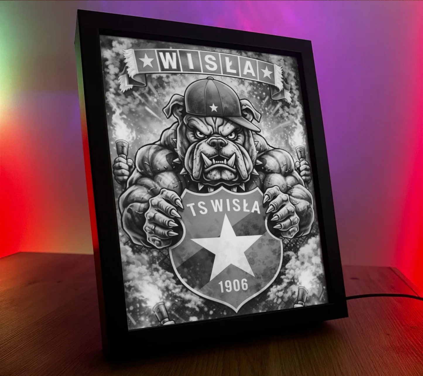 Obrazo Lampka Wisła Kraków 11