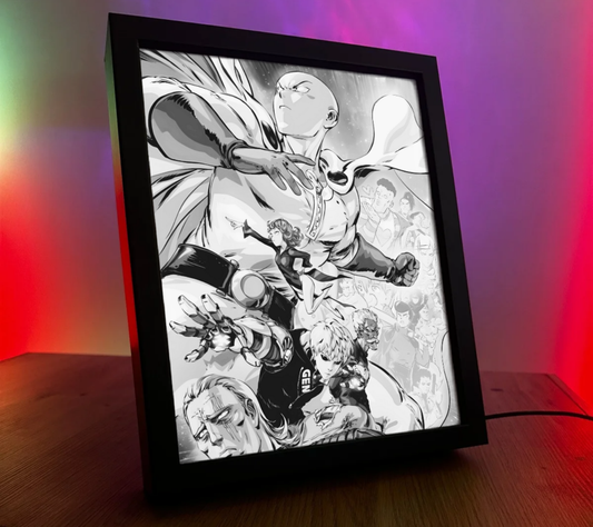 Obrazo-lampka One Punch Man 3