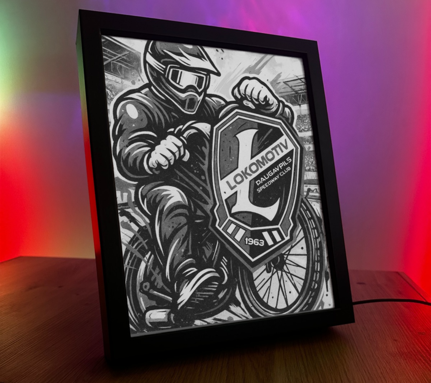 Obrazo Lampka Lokomotiv Daugavpils