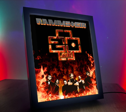 Obrazo-lampka indywidualna Rammstein
