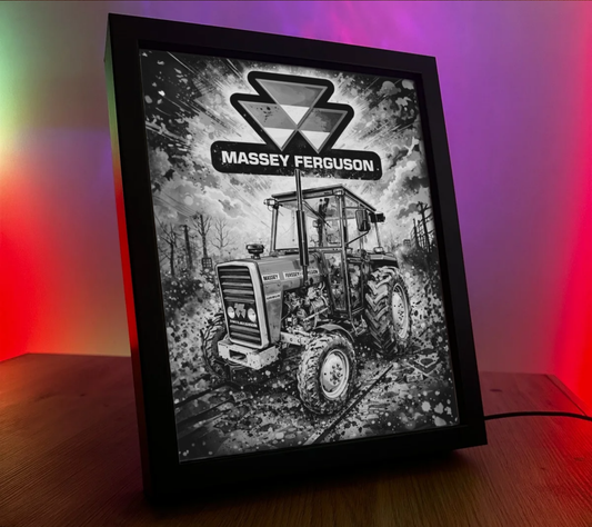 ObrazoLampka Traktor Massey Ferguson 1