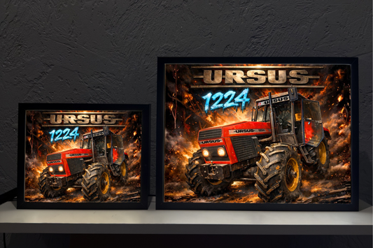 ObrazoLampka Traktor Ursus 1224 2