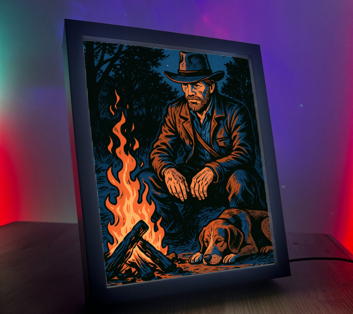 ObrazoLampka Red Dead Redemption RDR2 1