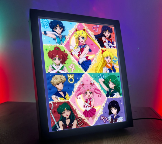 Obrazo-lampka na prezent Czarodziejki z księżyca Sailor Moon 3