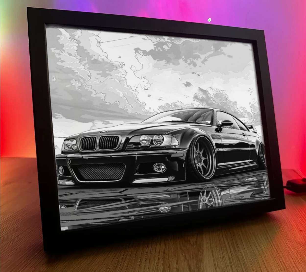 Obrazo lampka BMW e46 mega efekt