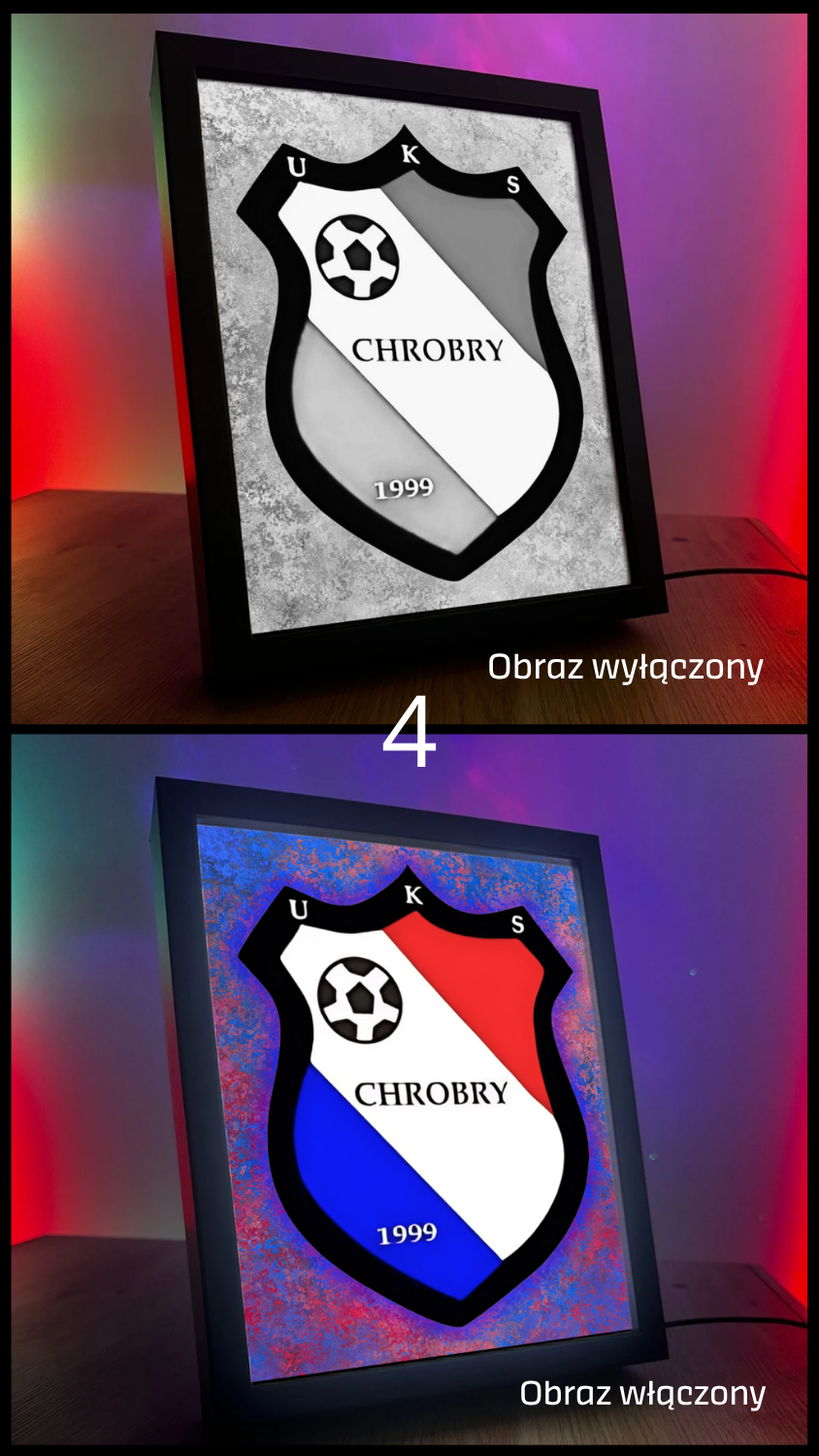 ObrazoLampka Indywidualna UKS Chrobry