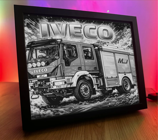 ObrazoLampka Straż Pożarna Iveco 1