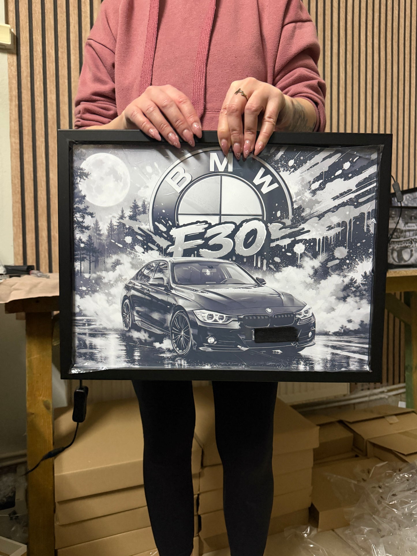 ObrazoLampka z własnej grafiki lub zdjęcia