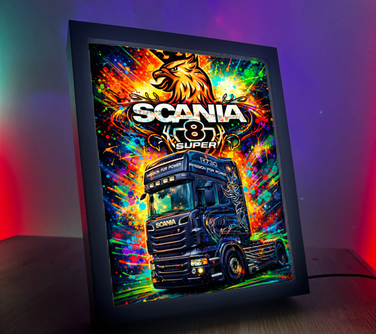 ObrazoLampka Scania V8 1