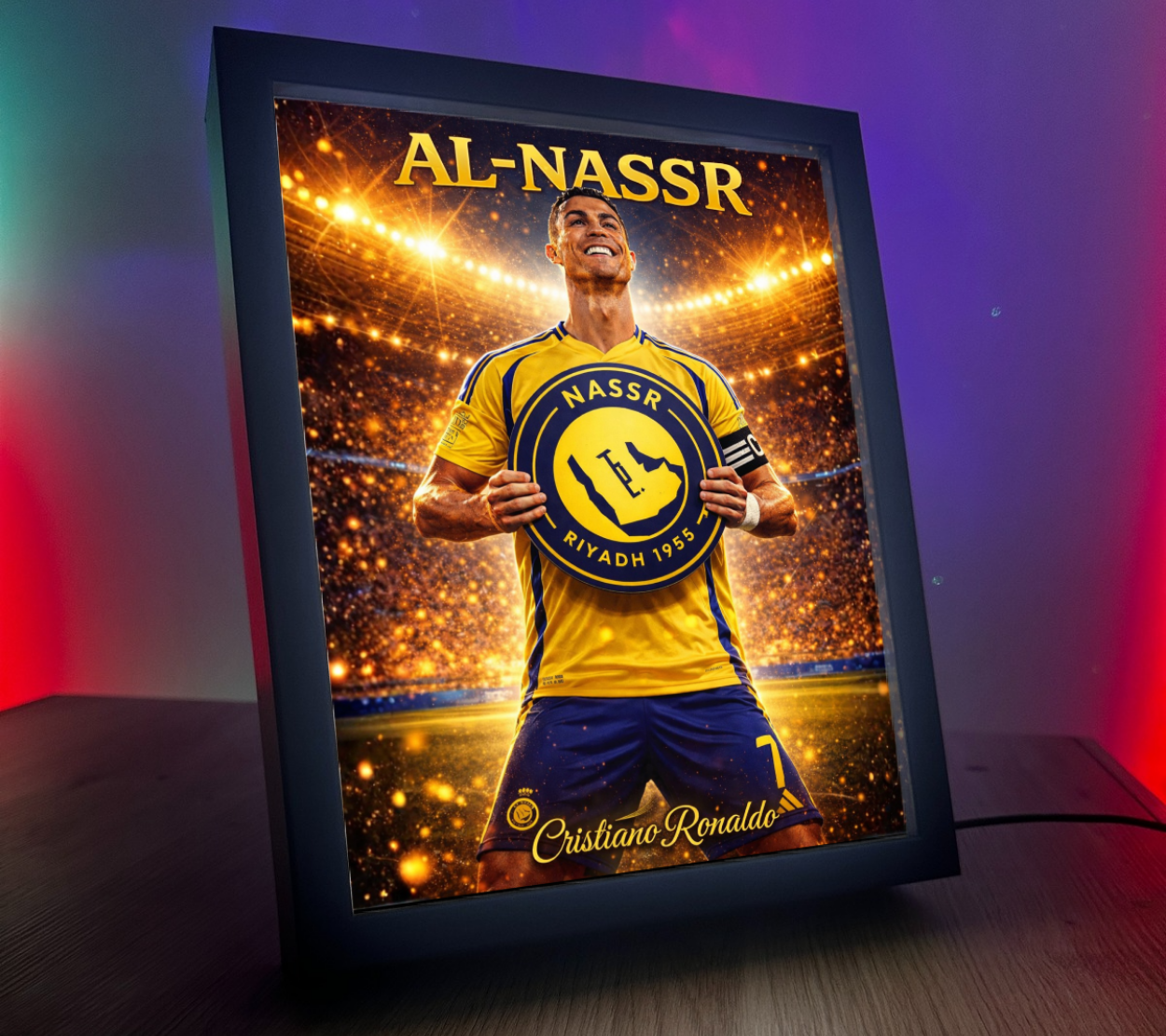 Obrazo Lampka AL-NASSR Ronaldo 2