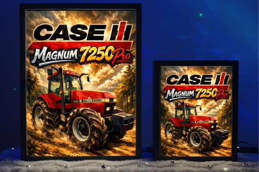 Traktor Case Magnum 7250 Pro Lampka Nocna Pomysł na Prezent Obrazolampka 1