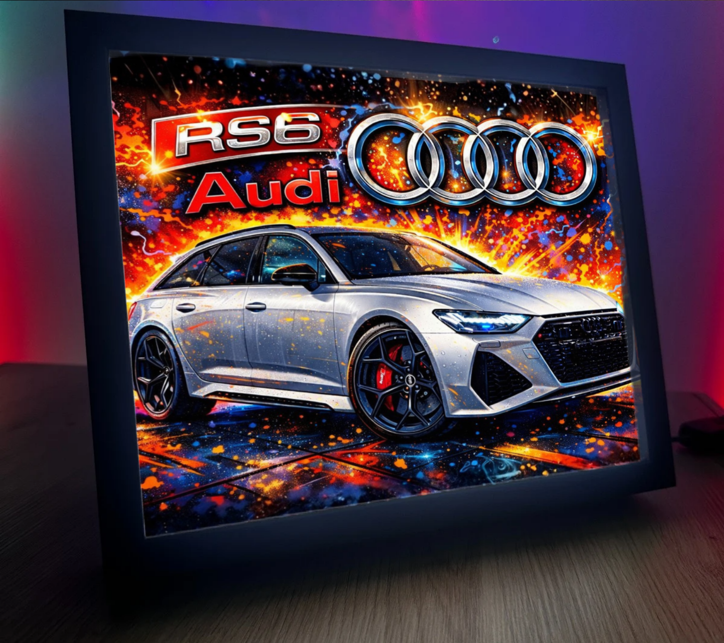 ObrazoLampka Audi RS6 1