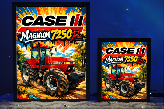 Traktor Case Magnum 7250 Pro Lampka Nocna Pomysł na Prezent Obrazolampka 2