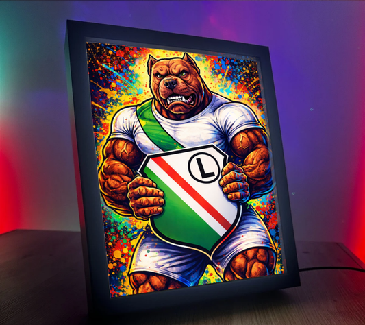 Obrazo Lampka Legia Warszawa 8