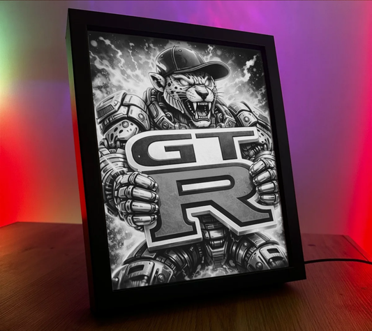 ObrazoLampka Logo Nissan GTR 1