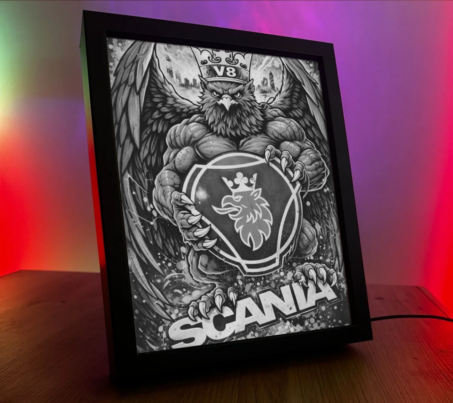 ObrazoLampka Logo Scania 1