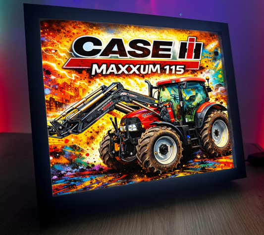 ObrazoLampka Traktor Case Maxxum 115 2