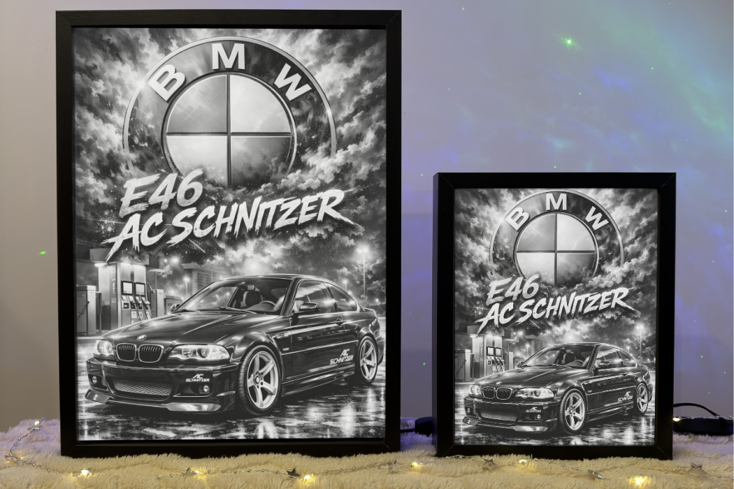 ObrazoLampka Prezent Lampka Nocna BMW E46 ACSCHNITZER 1