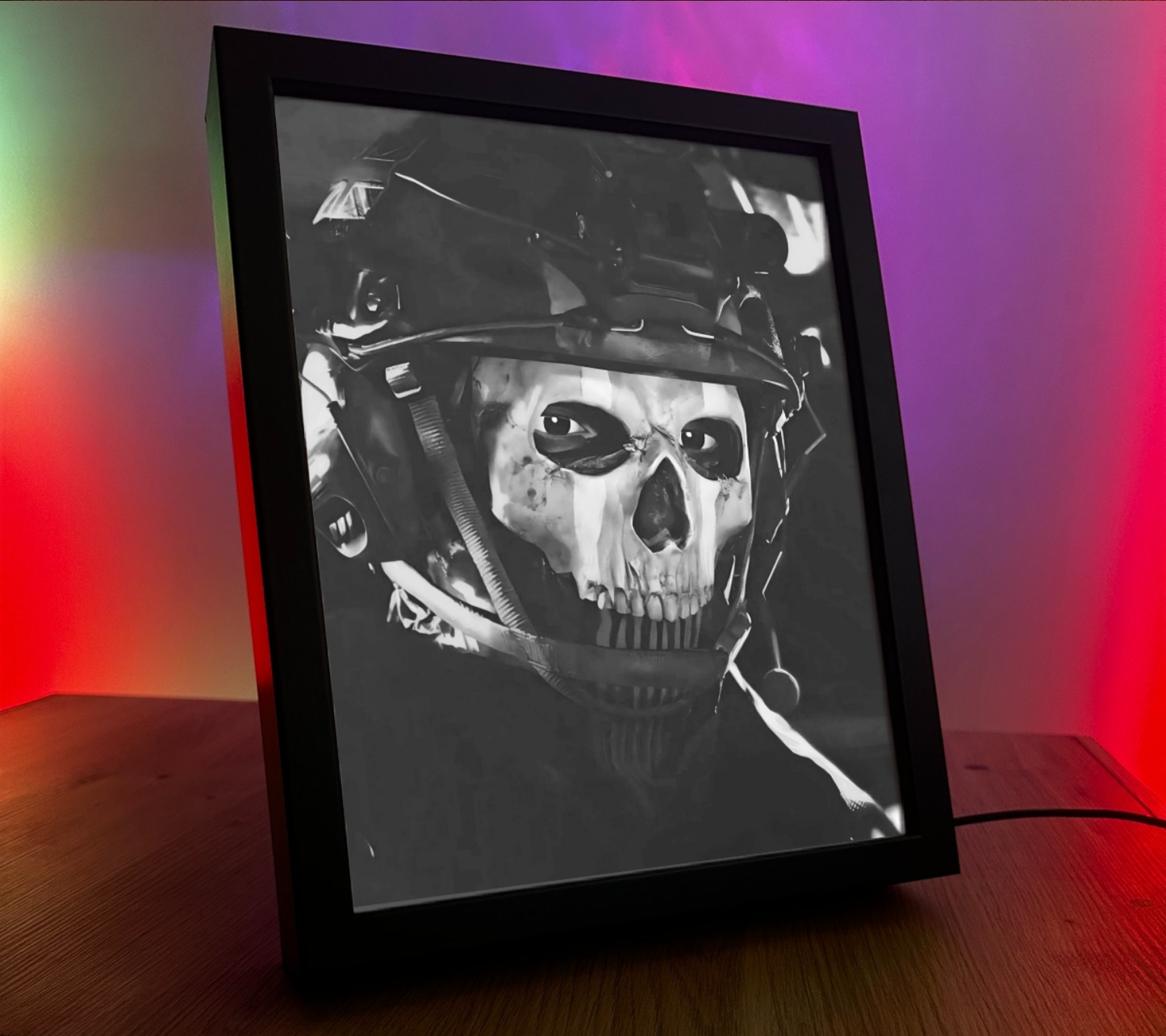 Obrazo-lampka Call of Duty Modern Warfare Ghost 5