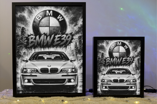 BMW E39 Srebrne Prezent Lampka Nocna ObrazoLampka 2