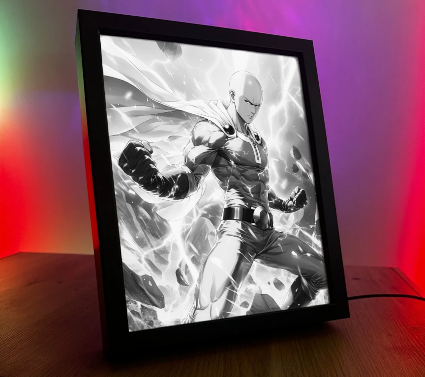 Obrazo-lampka One Punch Man 4