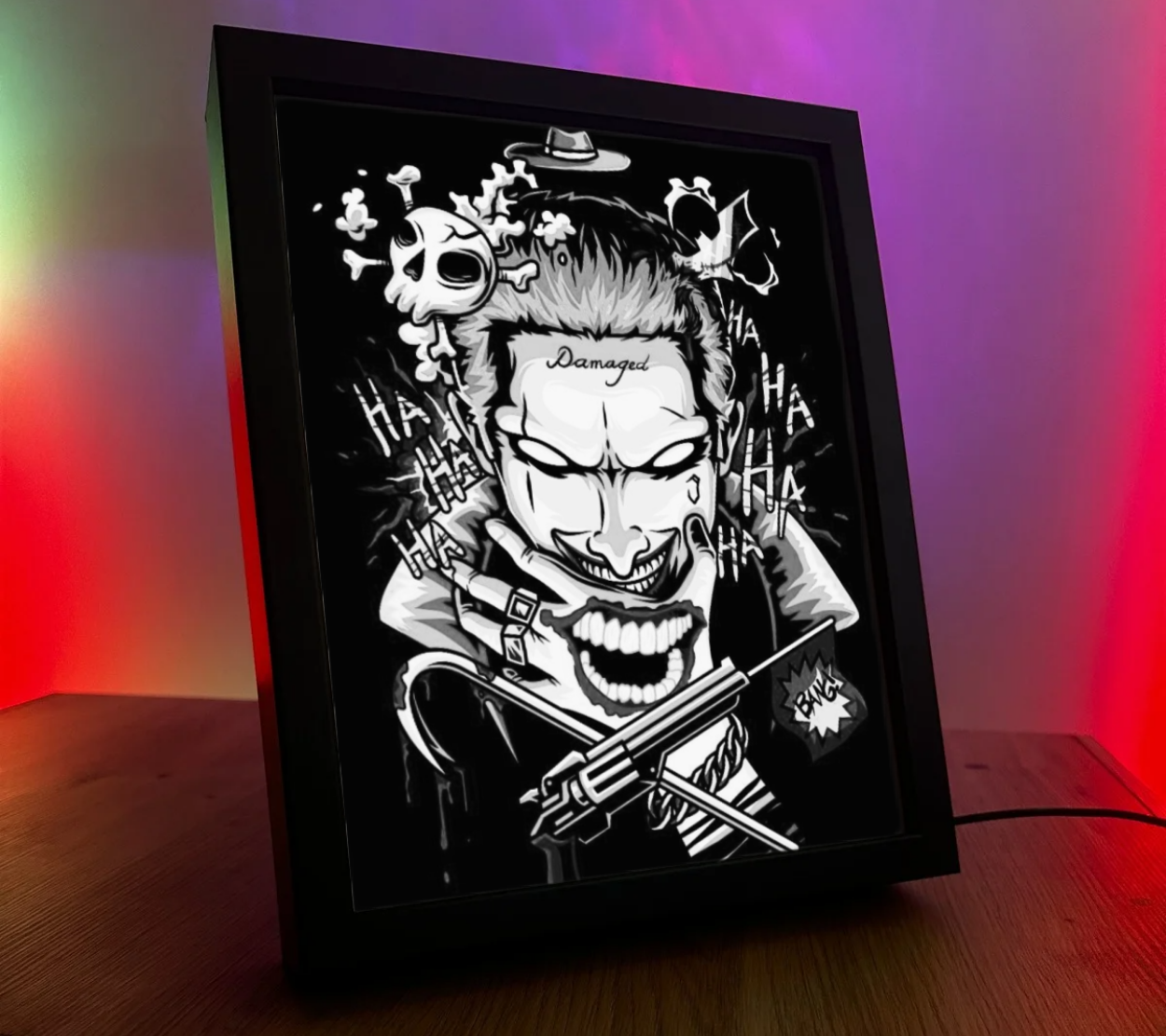 Obrazo-lampka Marvel Joker 3