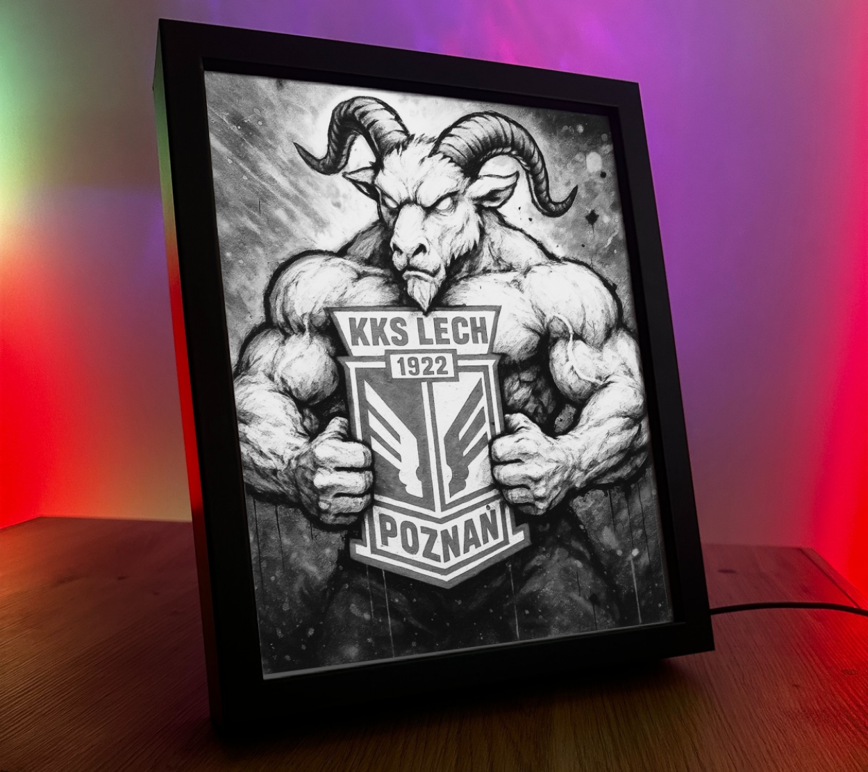 Obrazo Lampka Lech Poznań 1